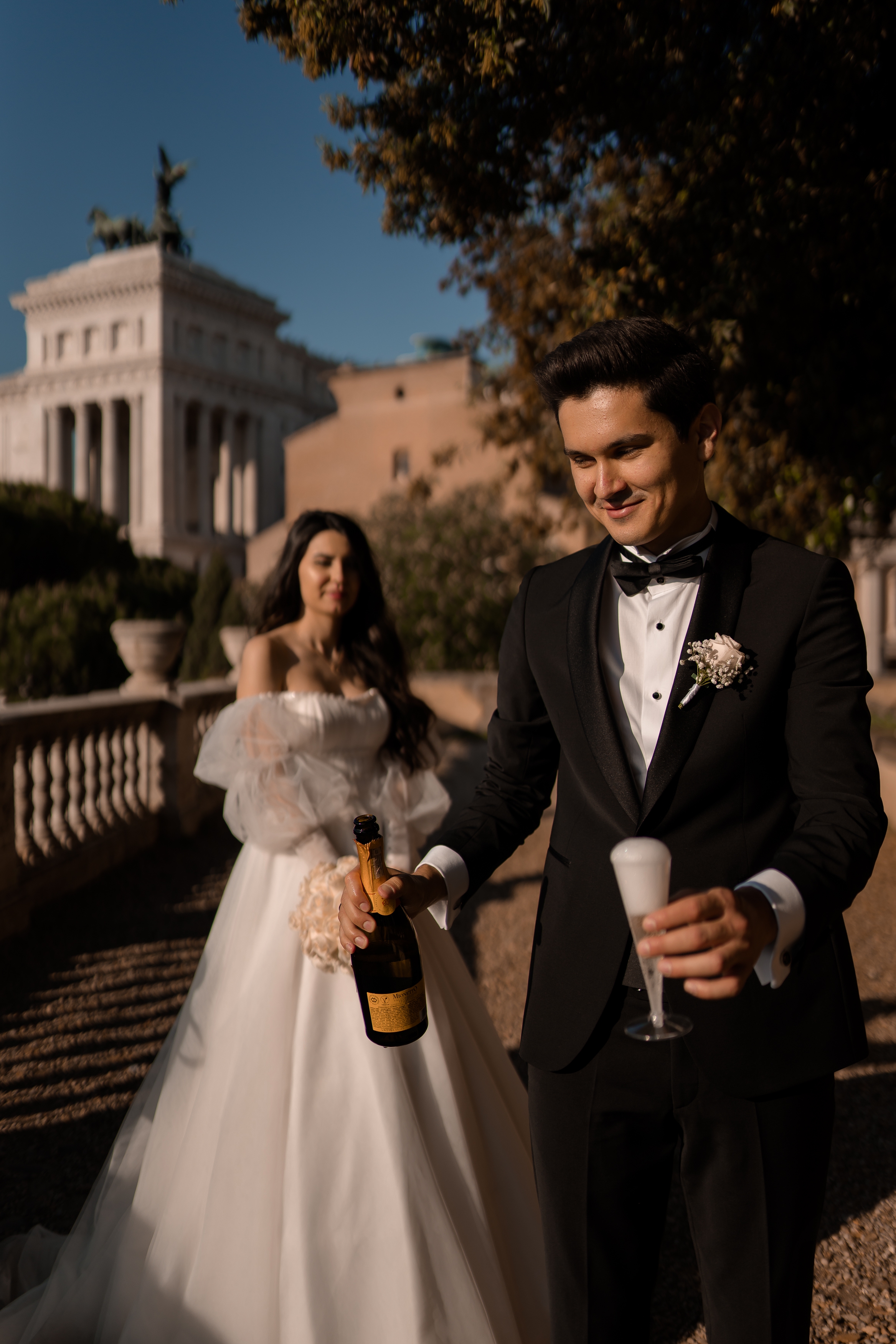 Meltem & İnanç #yurtdışında düğün #roma'da düğün
