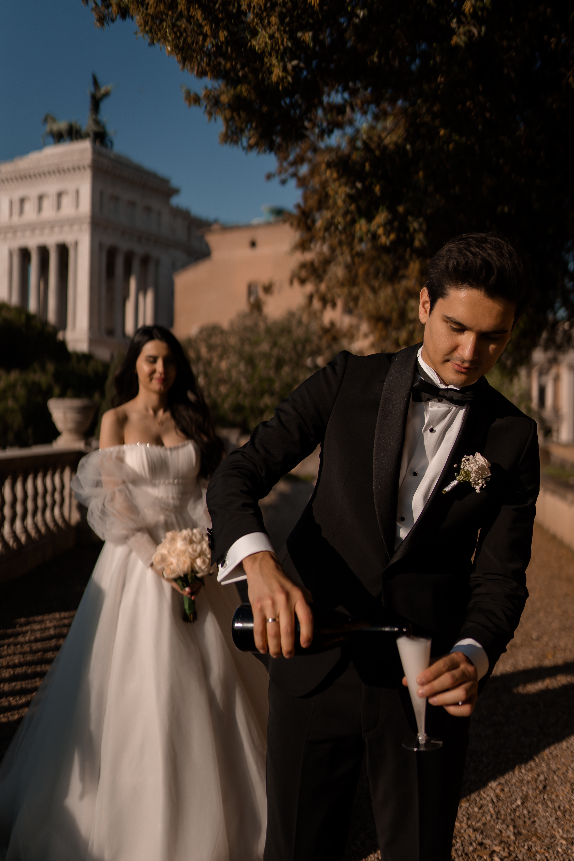 Meltem & İnanç #yurtdışında düğün #roma'da düğün