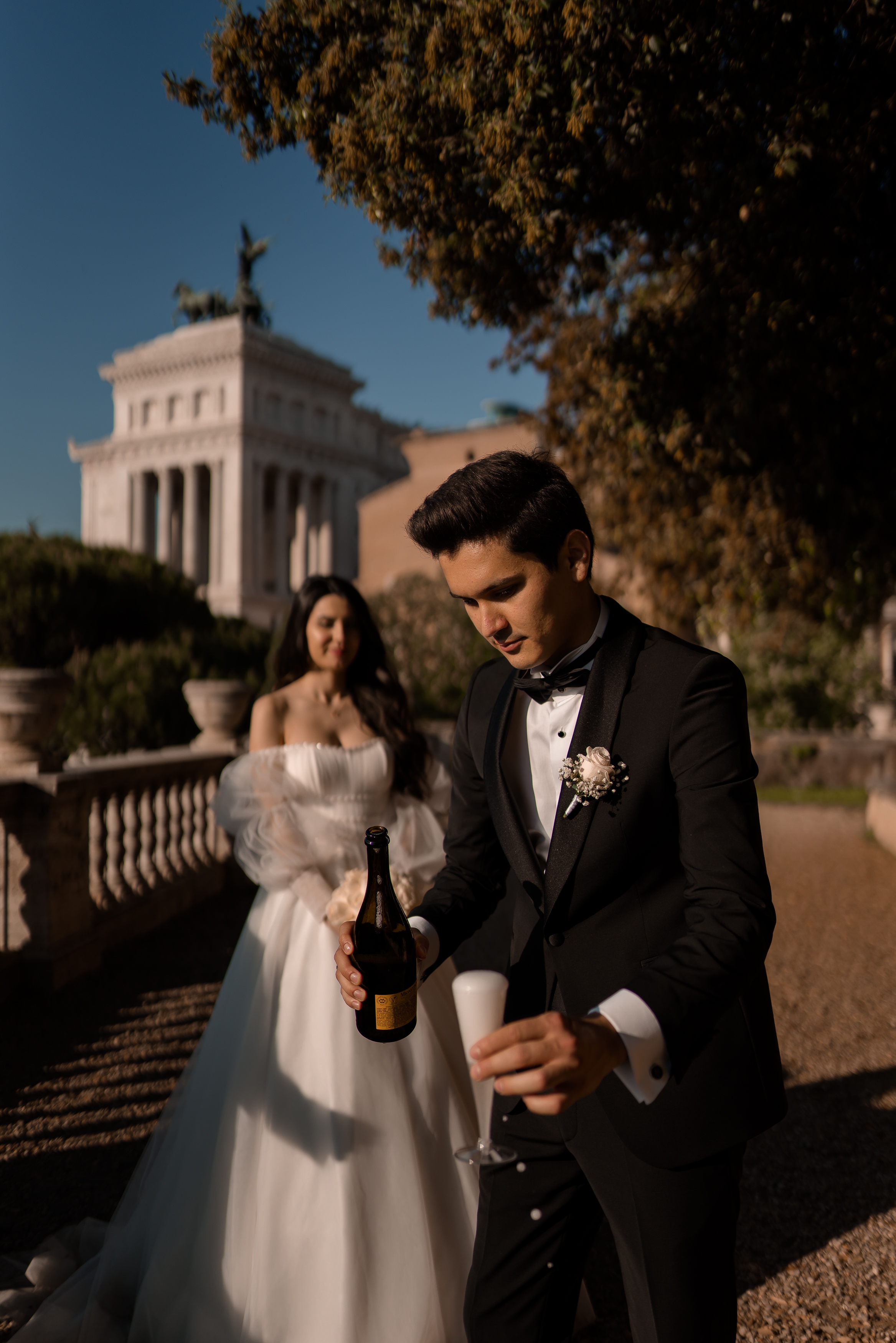 Meltem & İnanç #yurtdışında düğün #roma'da düğün