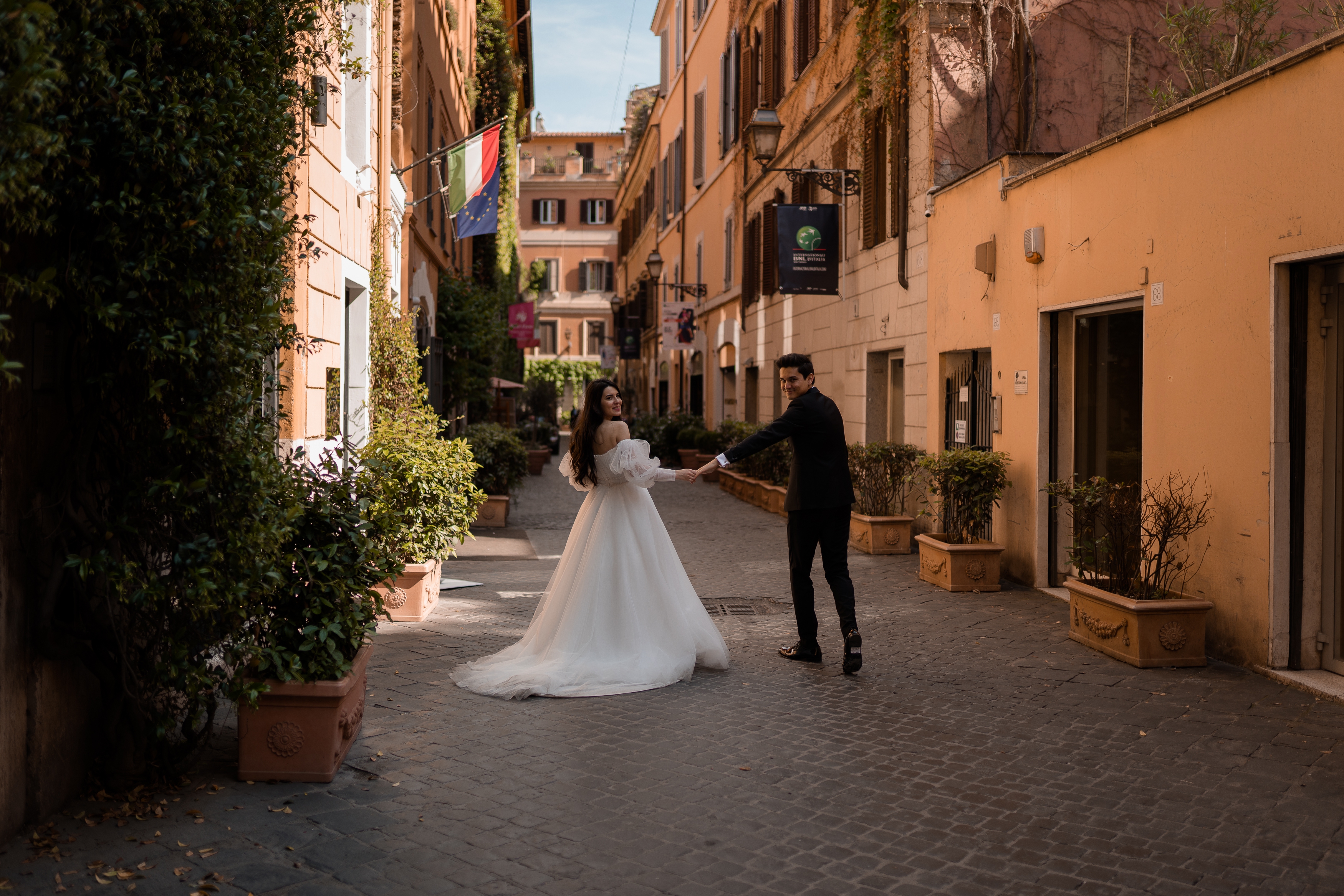 Meltem & İnanç #yurtdışında düğün #roma'da düğün