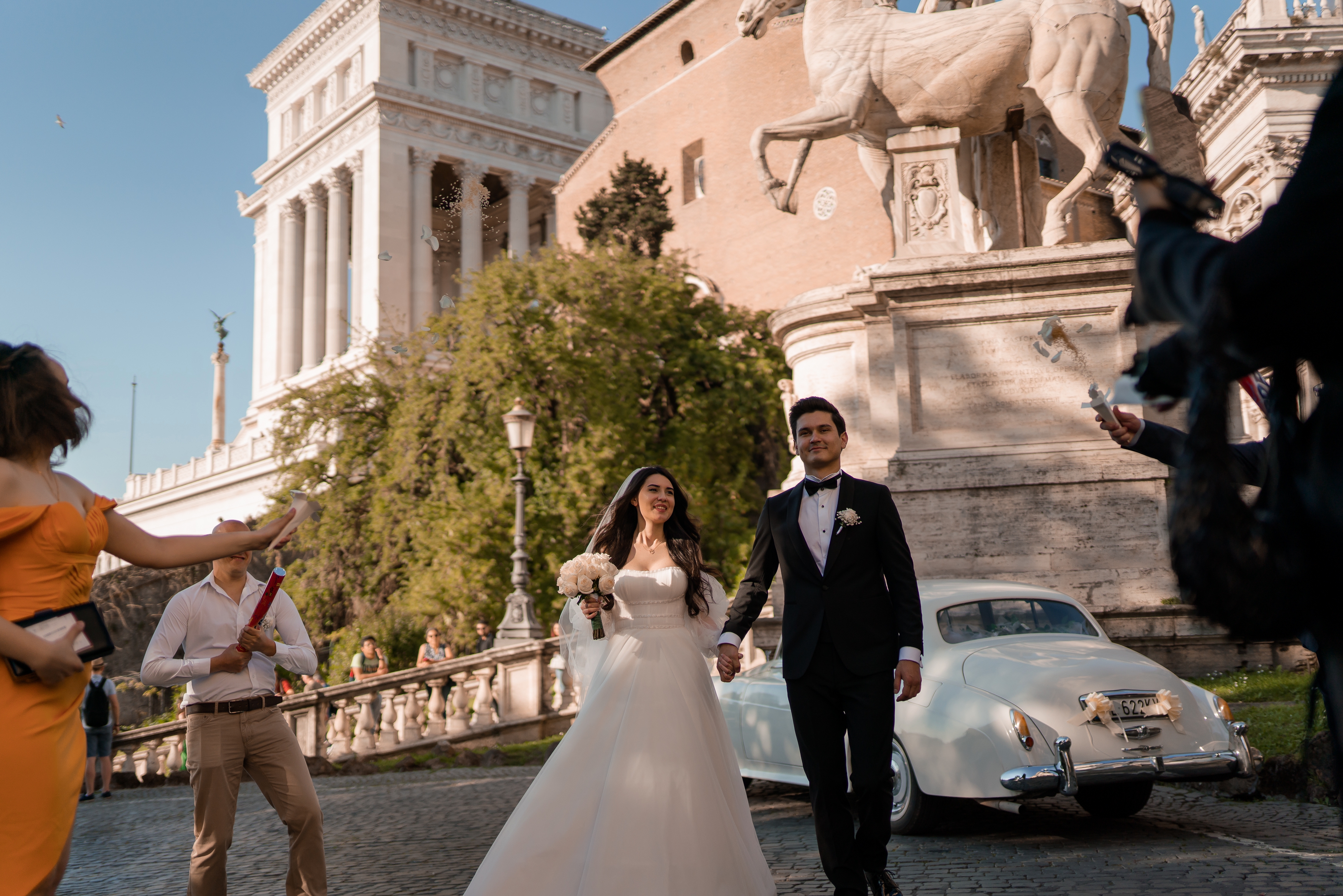 Meltem & İnanç #yurtdışında düğün #roma'da düğün