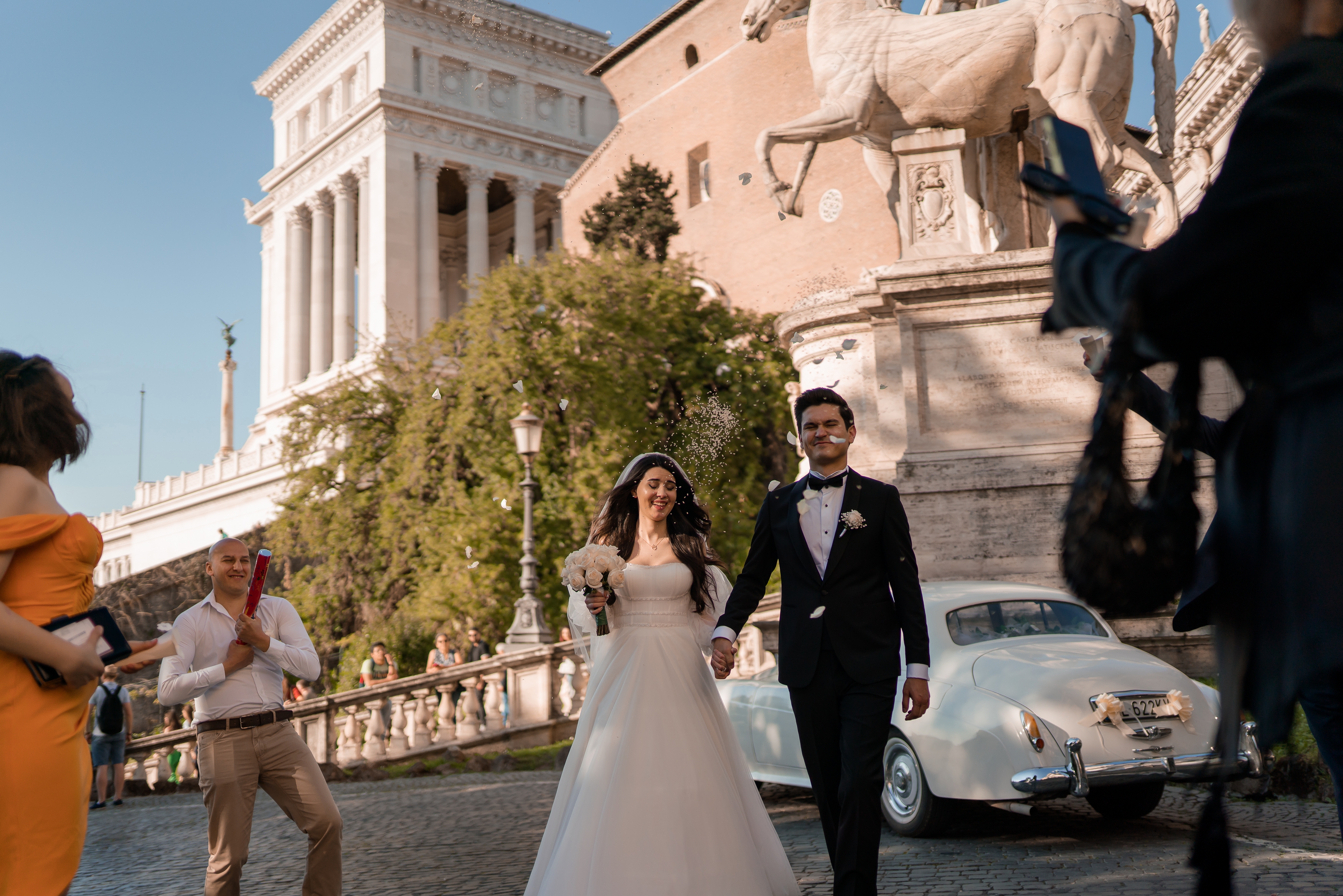 Meltem & İnanç #yurtdışında düğün #roma'da düğün